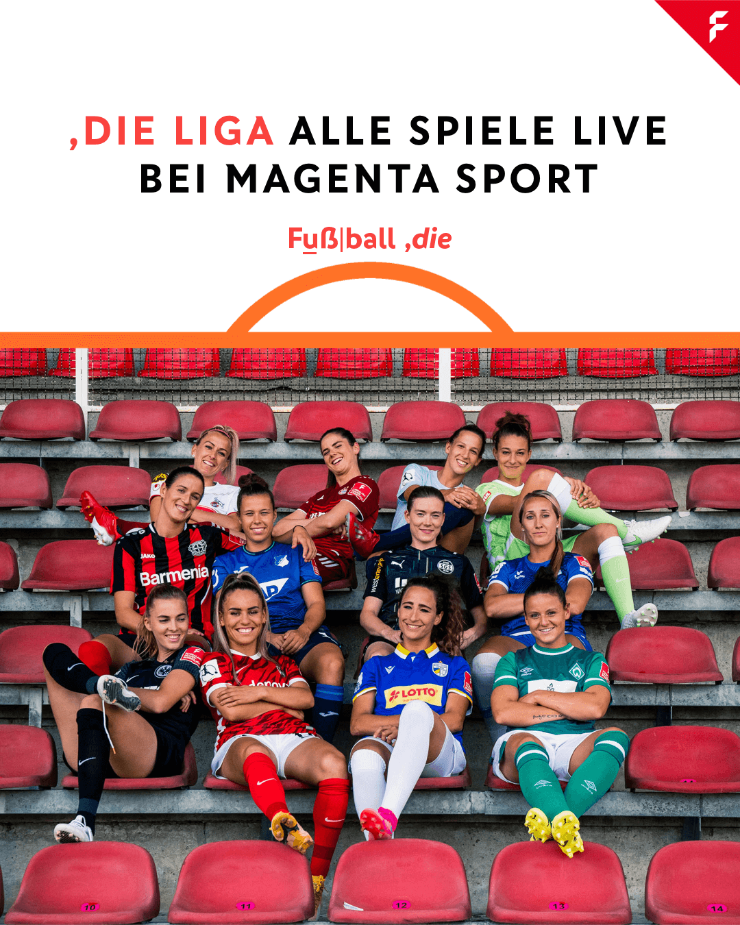 FLYERALARM Frauen-Bundesliga Magenta Sport überträgt alle Spiele live